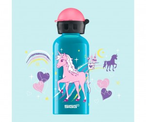 Sigg Bella Unicorn 0.4l Kids Water Bottle | 365-WXNLHM