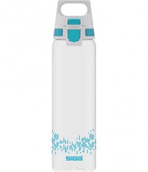 Sigg Total Clear One Myplanet Aqua 0.75l Water Bottle Light Turquoise | 150-OXUPDE