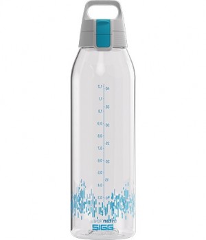 Sigg Total Clear One Myplanet Aqua 1.5l Water Bottle Light Turquoise | 970-BIZDSG