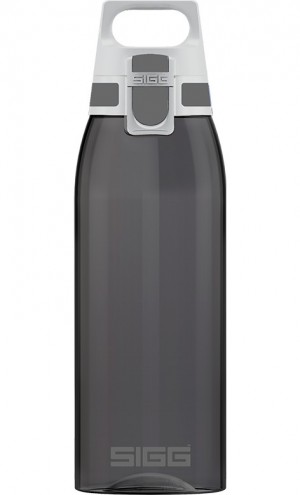 Sigg Total Color Anthracite 1.0l Sport Water Bottle Dark Grey | 204-PJAURZ