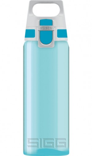 Sigg Total Color Aqua 0.6l Sport Water Bottle Light Turquoise | 954-YXFPCD
