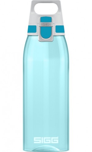Sigg Total Color Aqua 1.0l Water Bottle Light Turquoise | 170-MXJUQR