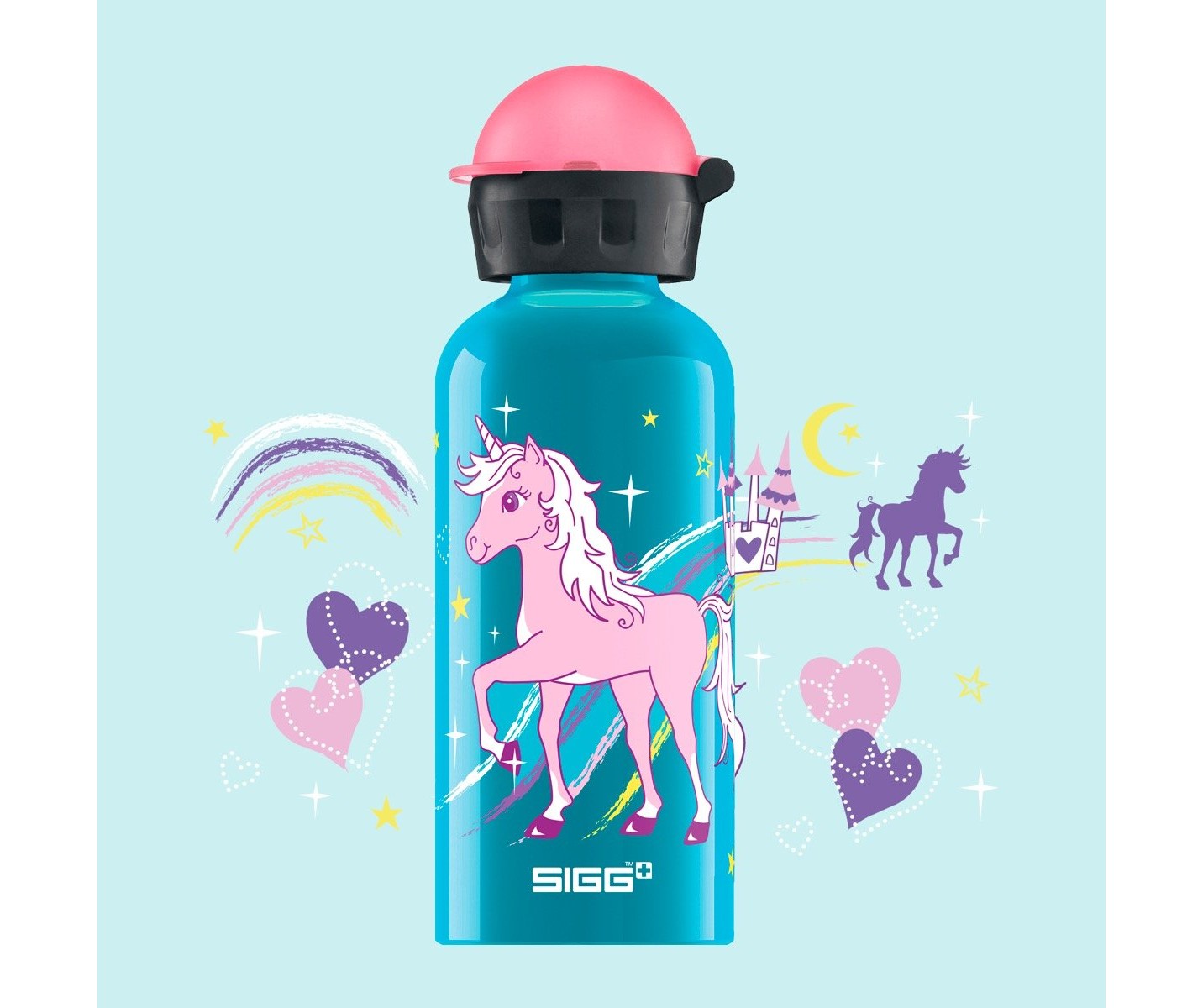 Sigg Bella Unicorn 0.4l Kids Water Bottle | 365-WXNLHM