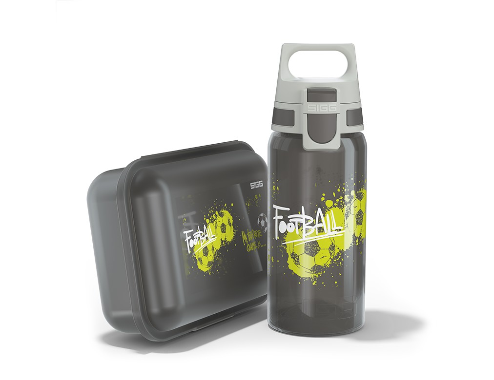Sigg Set Viva Kids Football Tag Lunch Boxes | 315-IZVSJR