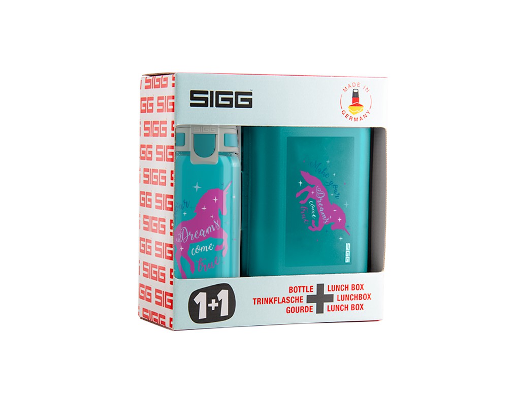 Sigg Set Viva Kids Unicorn Lunch Boxes | 170-FITVWN