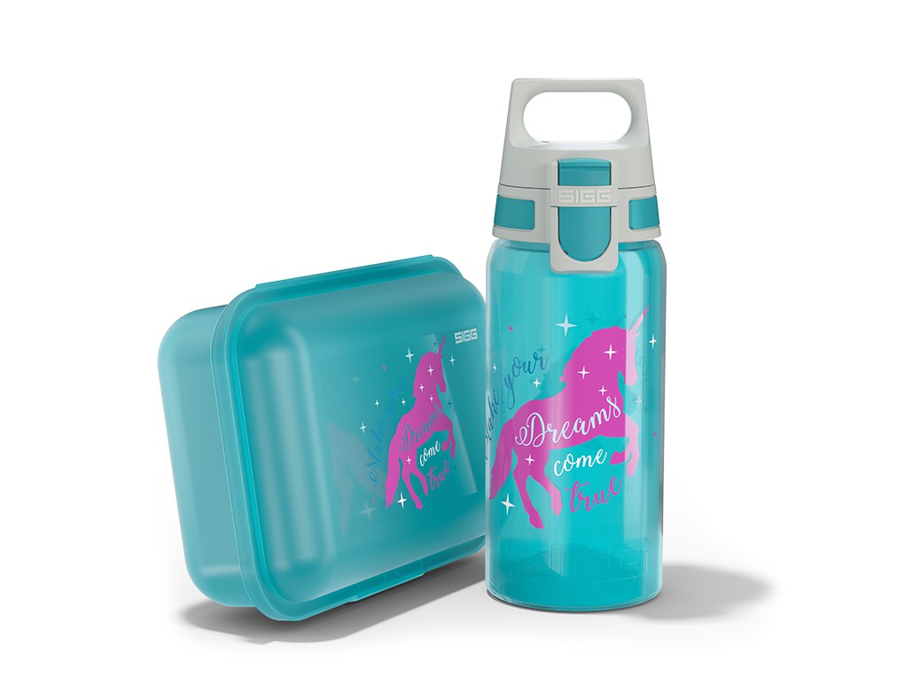 Sigg Set Viva Kids Unicorn Lunch Boxes | 170-FITVWN