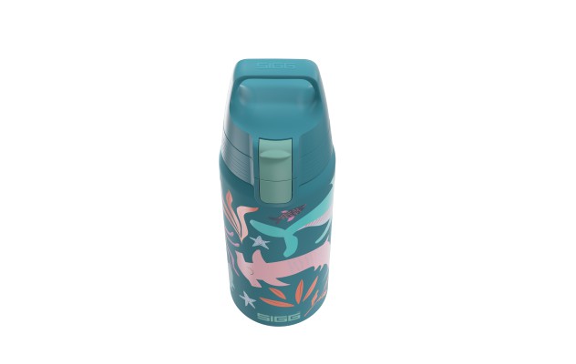 Sigg Shield Therm One World 0.5l Water Bottle Blue | 528-FVQIEX