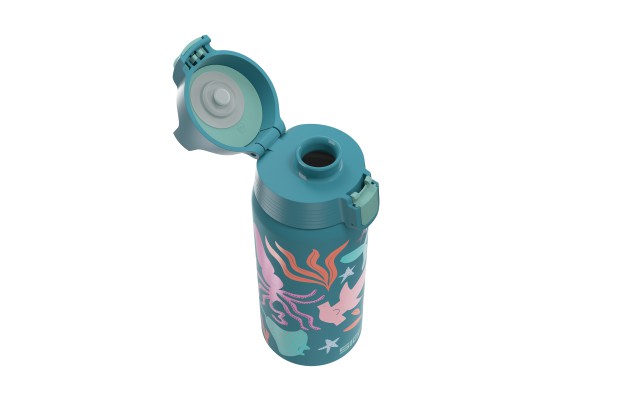 Sigg Shield Therm One World 0.5l Water Bottle Blue | 528-FVQIEX