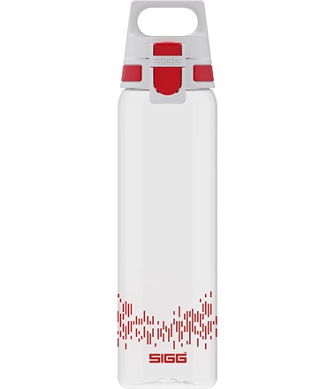 Sigg Total Clear One Myplanet 0.75l Water Bottle Red | 293-EGNLFW