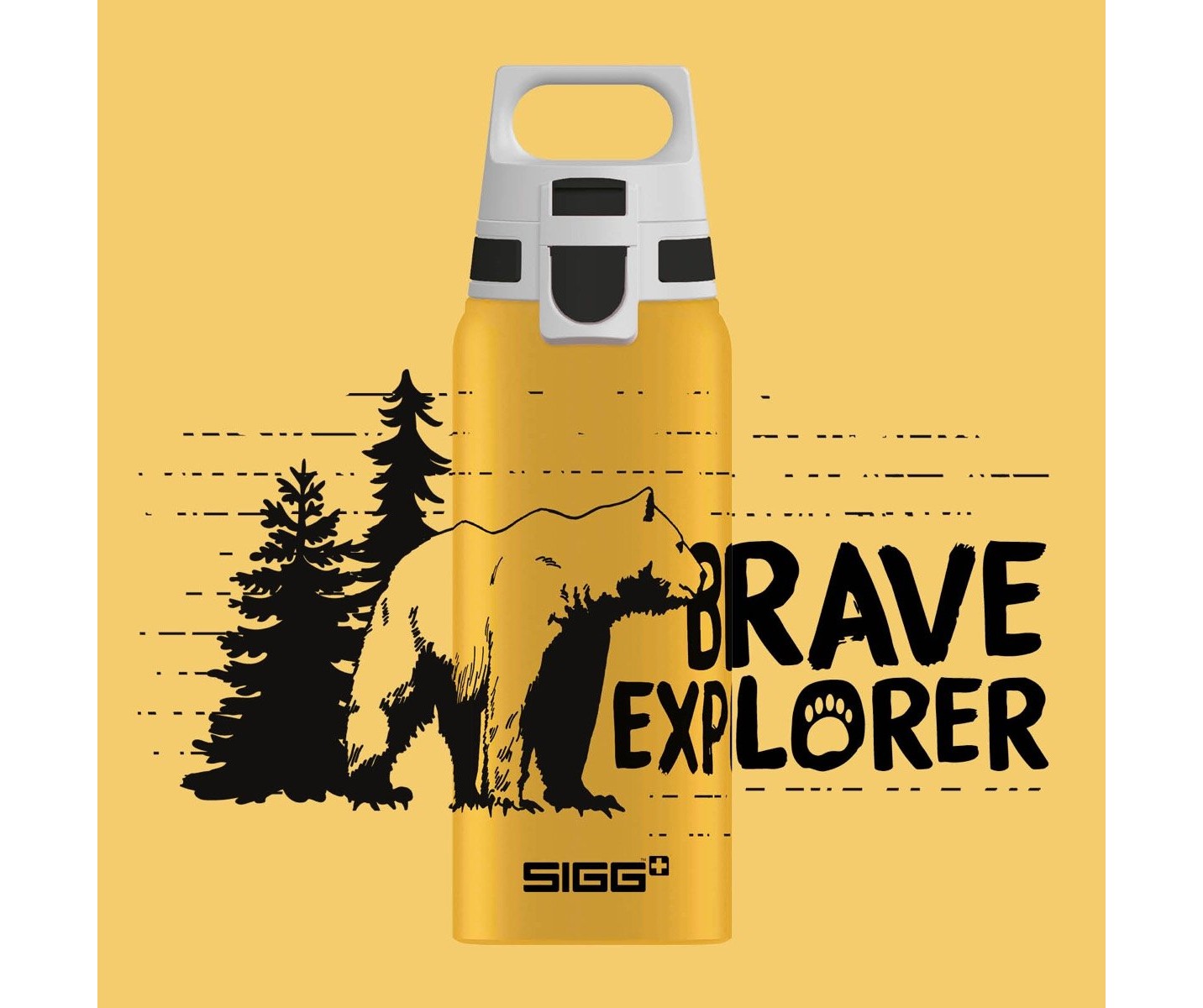Sigg Wmb One Brave Bear 0.6l Kids Water Bottle | 917-OHDJGU